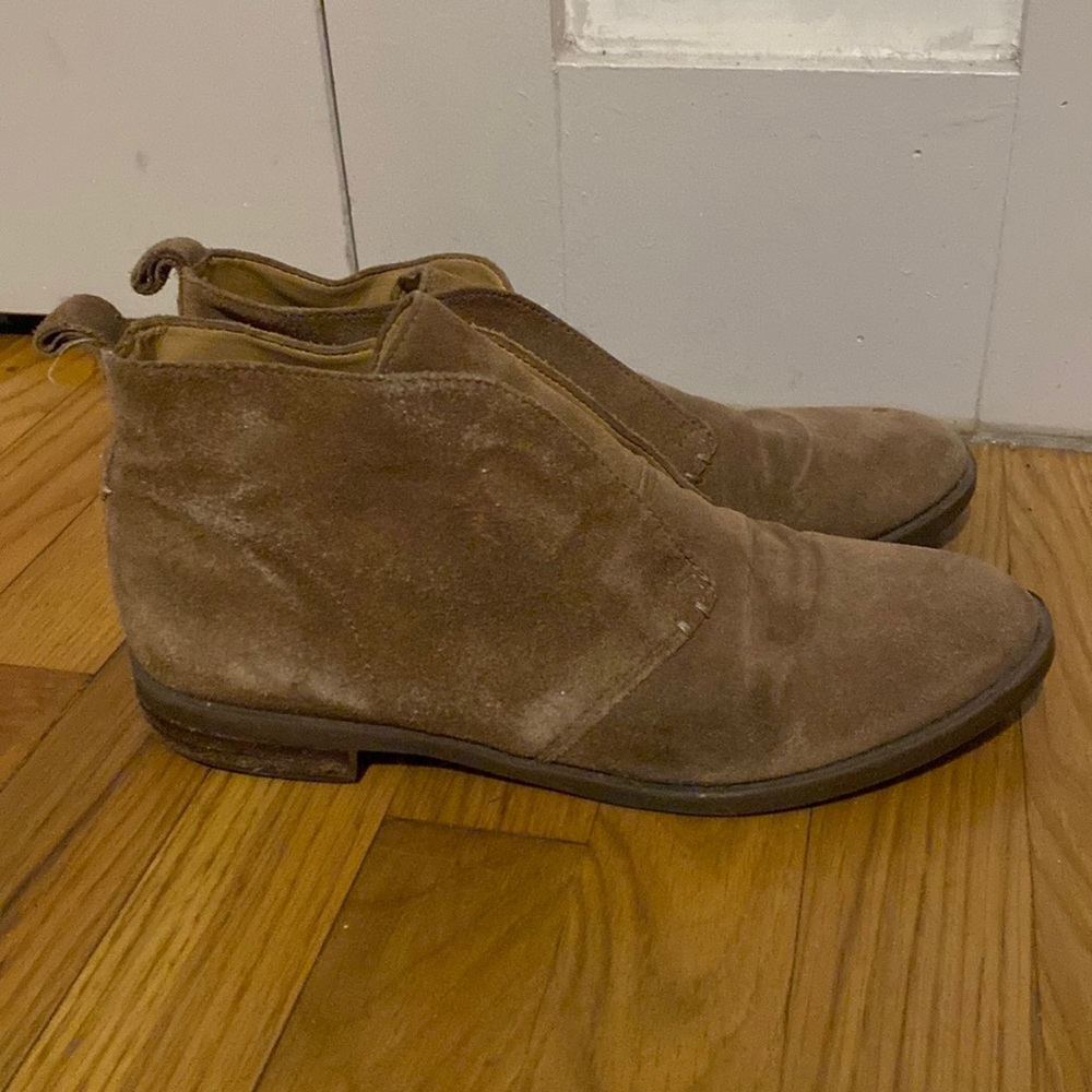 Franco Sarto suede booties